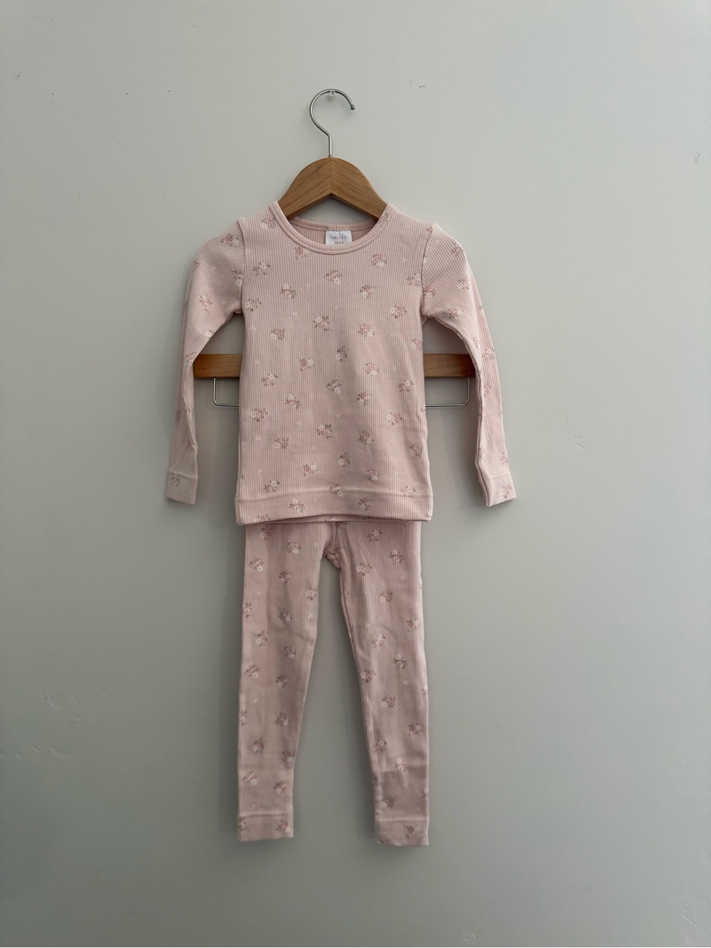 NWT Jamie Kay Ribbed Floral Pajama Set